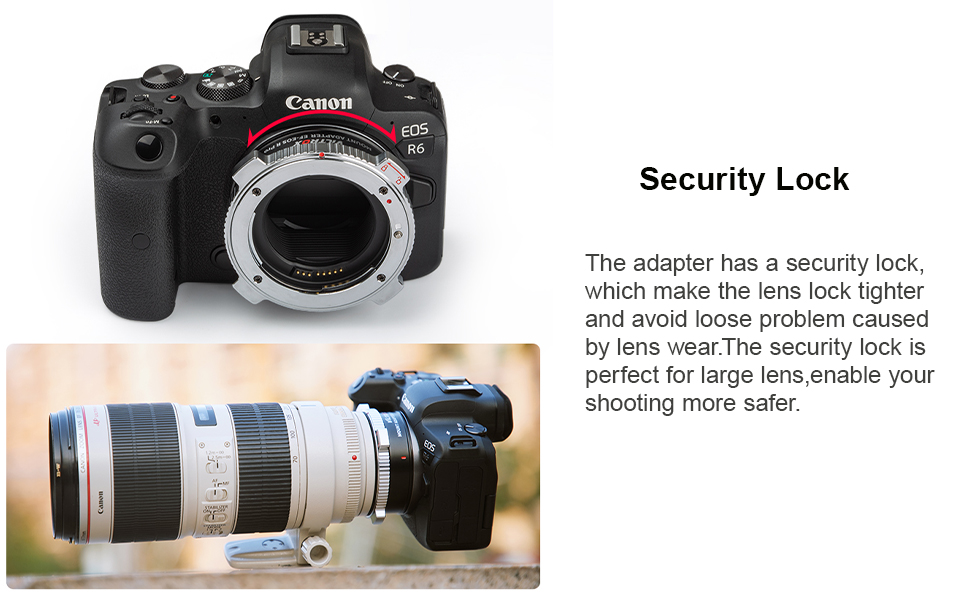 Amazon.com : EF-EOS R Pro Auto Focus Lens Mount Adapter with