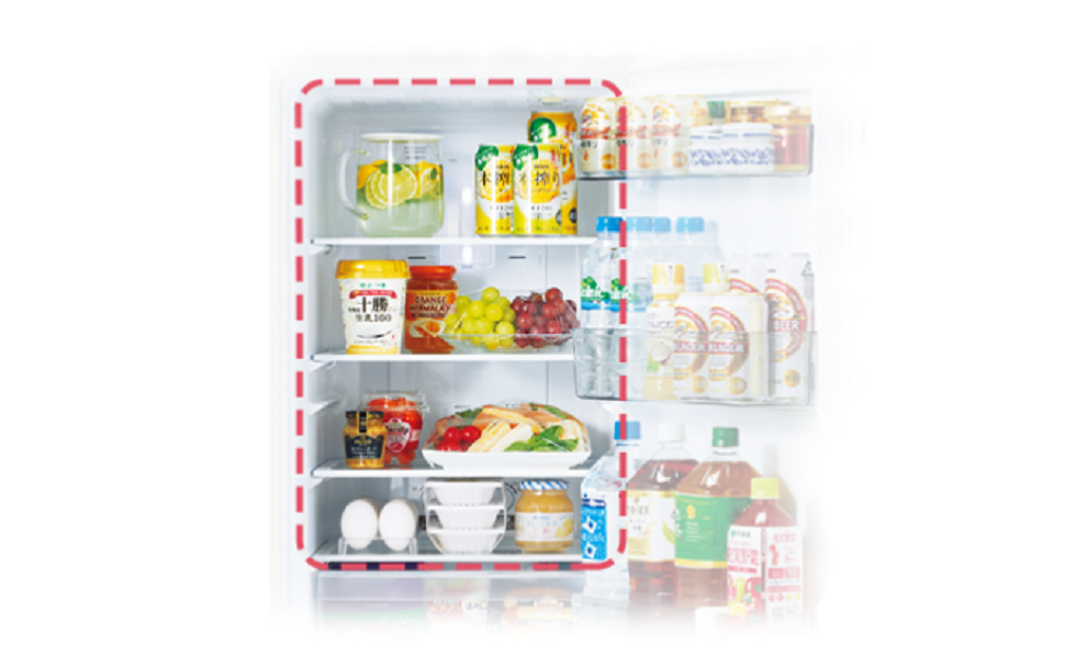 Amazon | 三菱電機 冷蔵庫 幅48cm 168L マットホワイト MR-P17G-W 2