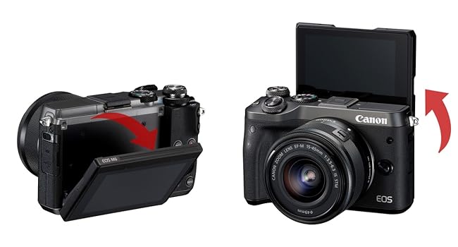 Amazon | Canon ミラーレス一眼カメラ EOS M6 レンズキット(ブラック