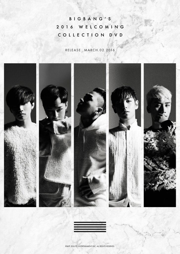 BIGBANG'S 2016 WELCOMING COLLECTION DVD