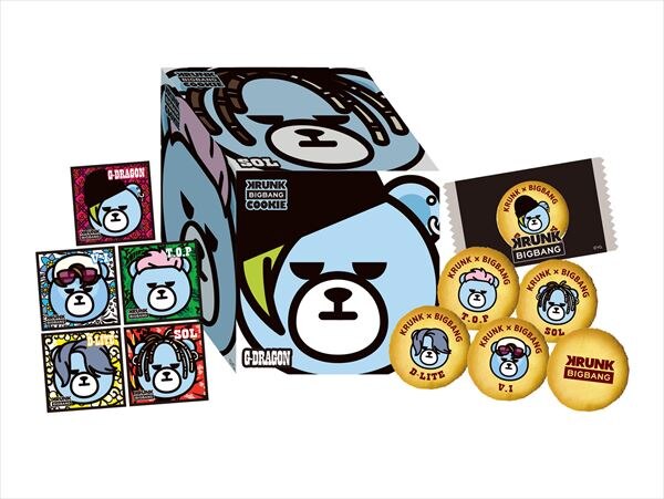KRUNK×BIGBANGお菓子が、8月4日（金）より全国各地の店舗に登場