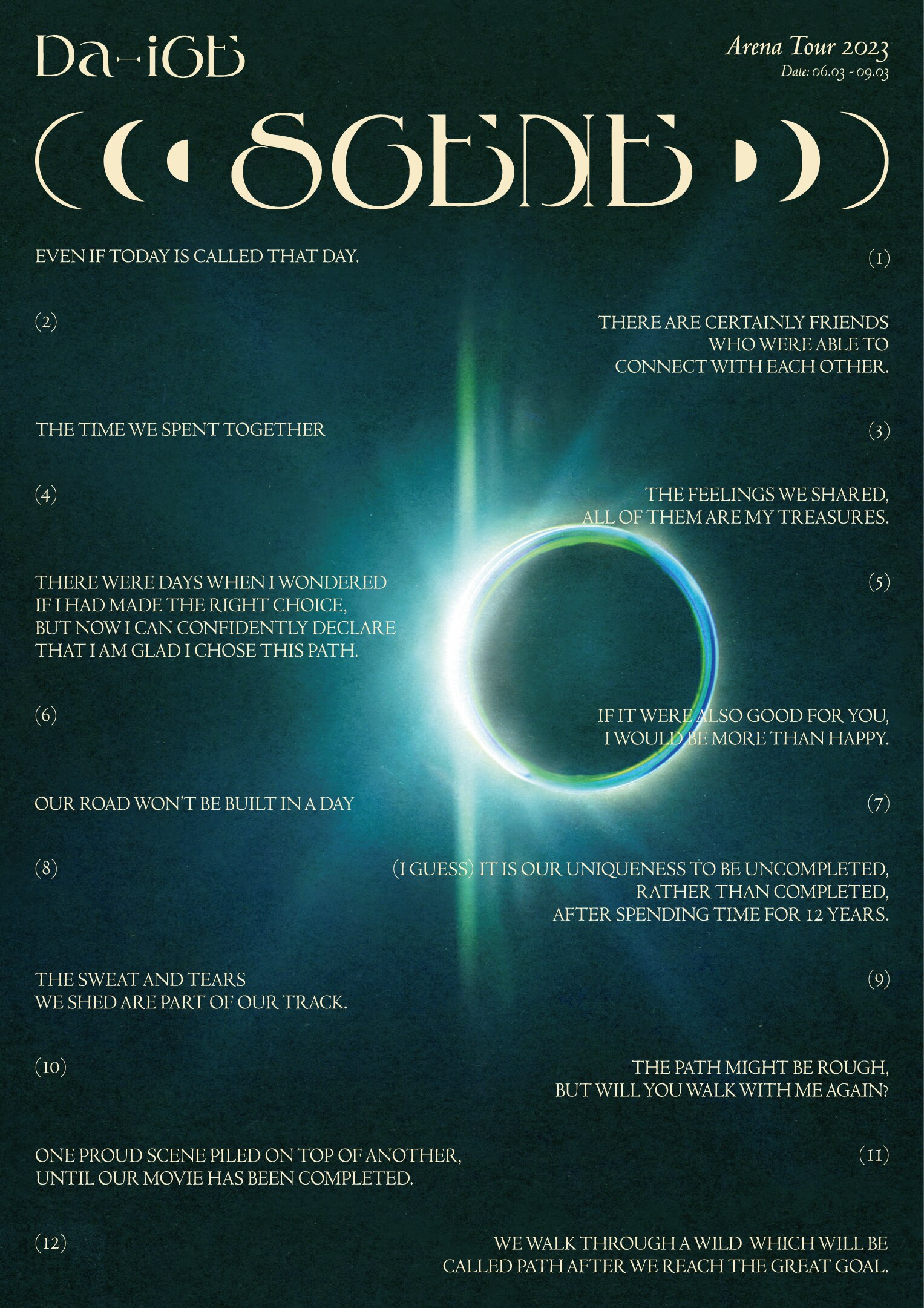 2024年1月17日、LIVE DVD/Blu-ray「Da-iCE ARENA TOUR 2023 -SCENE