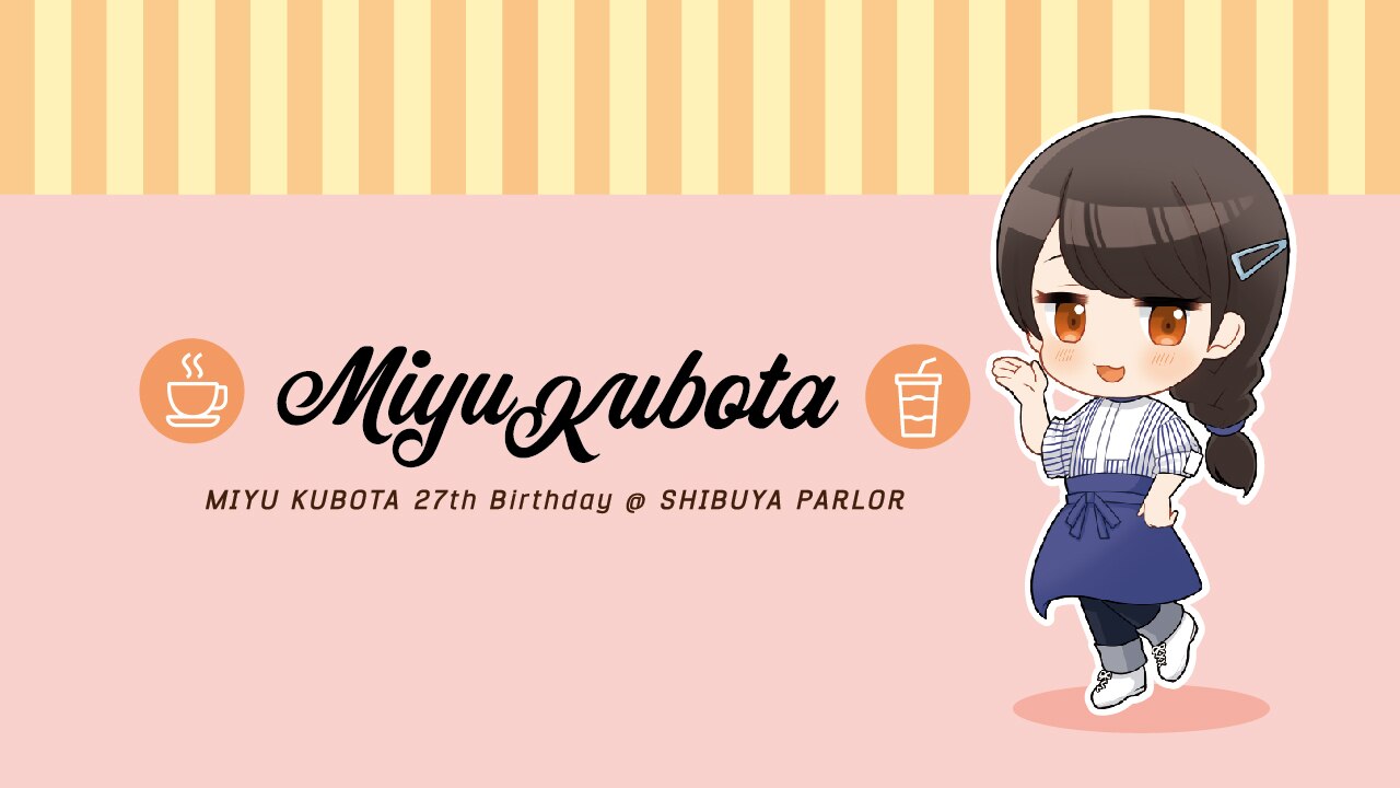 MIYU KUBOTA 27th Birthdayグッズ - GOODS | i☆Ris OFFICIAL WEB SITE