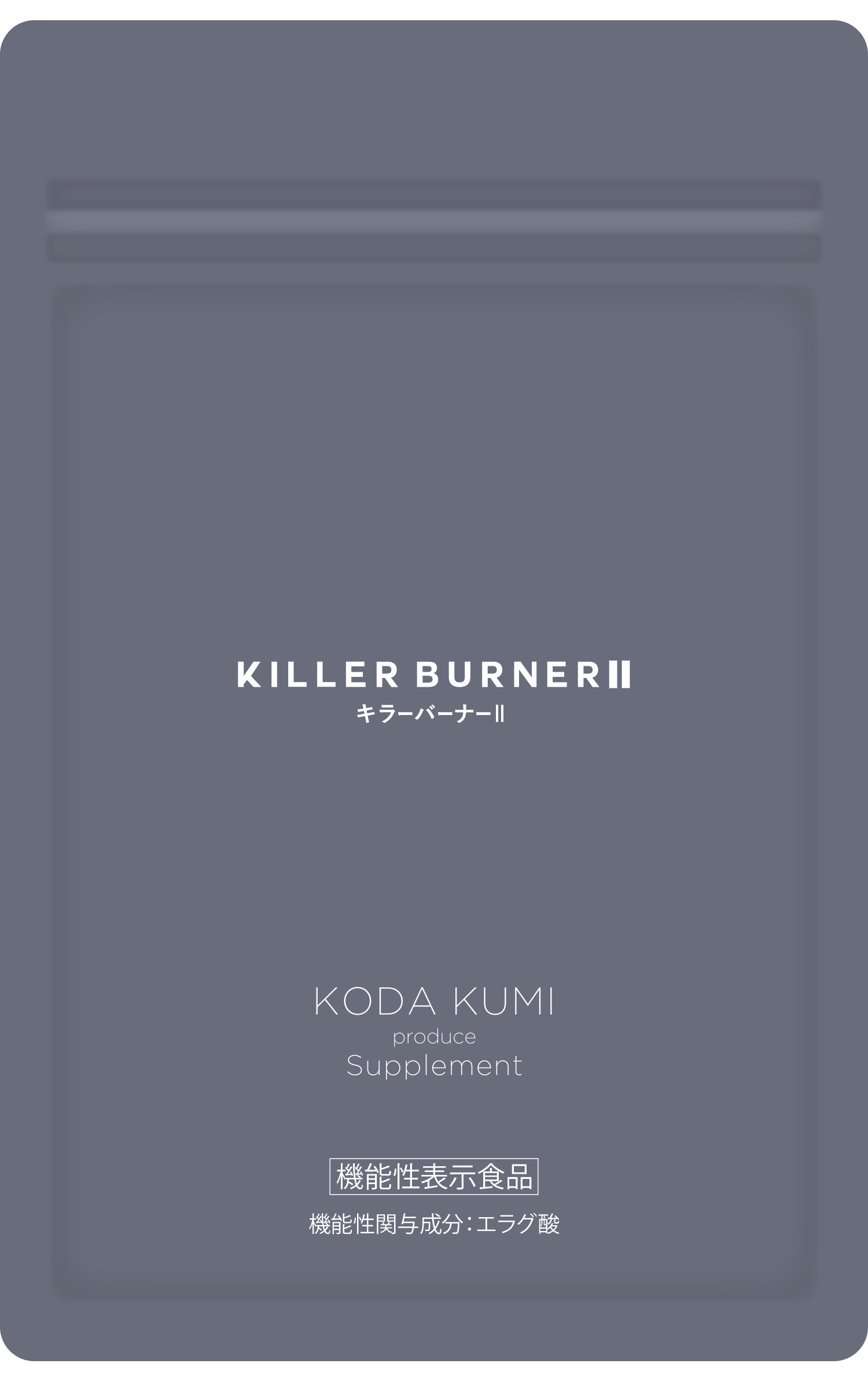 キラーバーナーシリーズからKILLER BURNER Ⅱ（キラーバーナー2）の