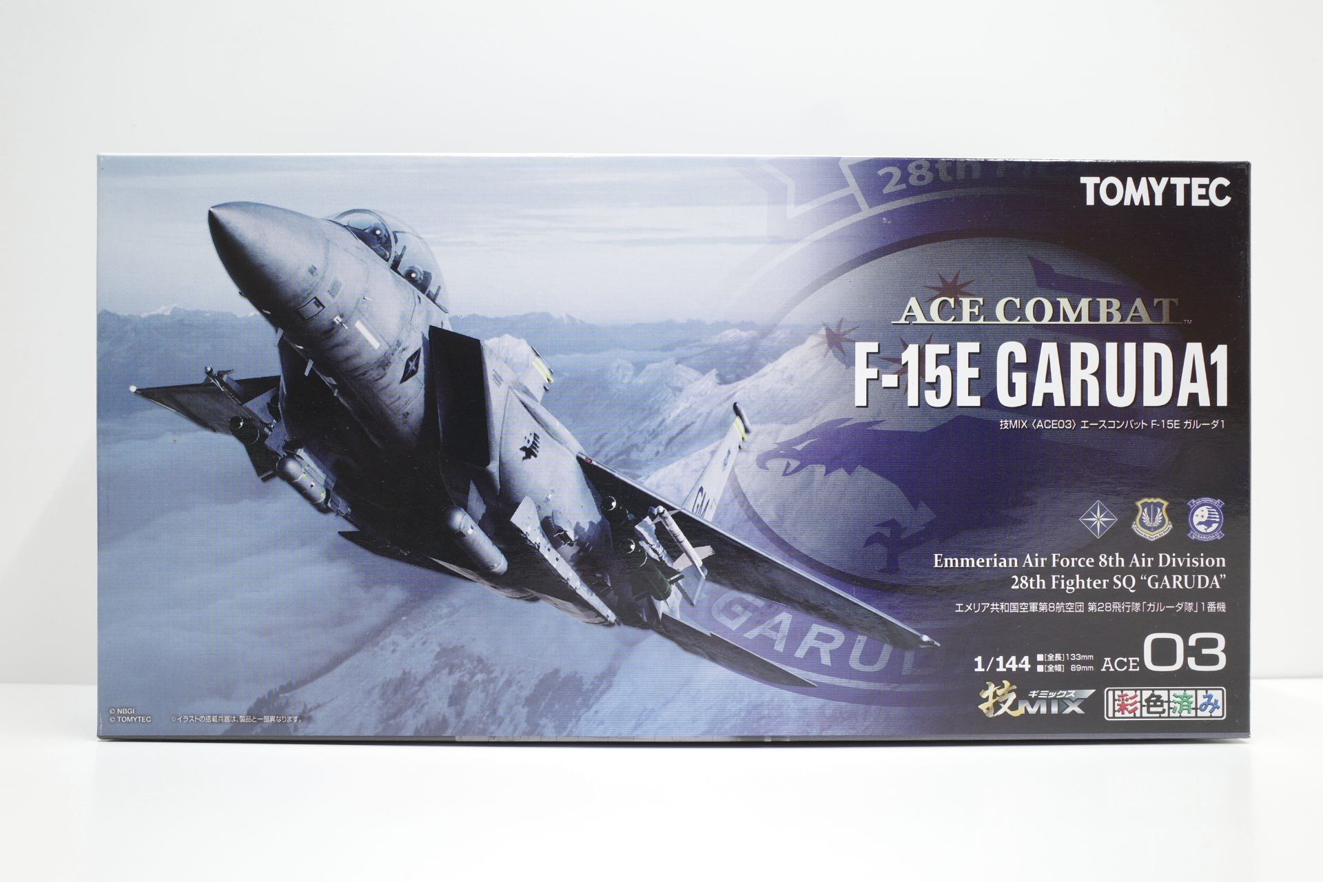ACE03 TOMYTEC トミーテック 技MIX 1/144 F-15E ガルーダ1 技MIX 第8
