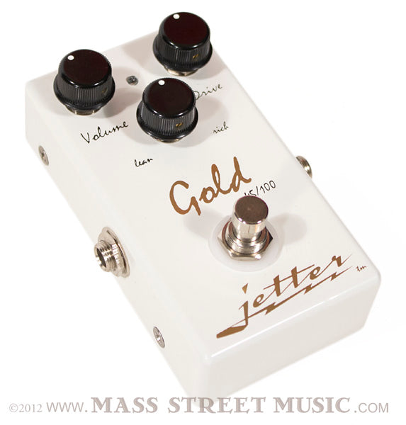 Jetter Gear Gold 45/100 Distortion Guitar Pedal | Mass Street Music