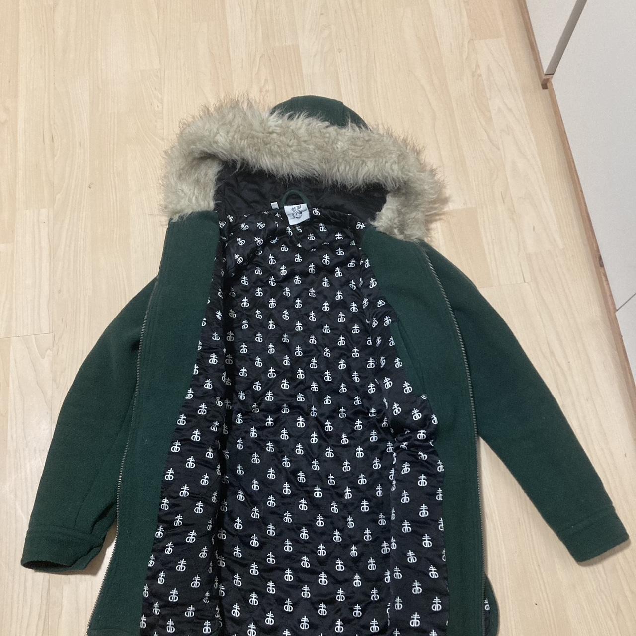 Drop Dead green parka, like new, no flaws. The tag | Depop