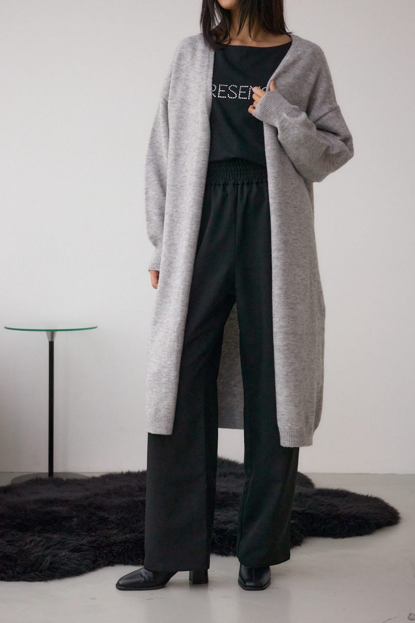 AZUL BY MOUSSY | ニットロングカーディガン (カーディガン ) |SHEL