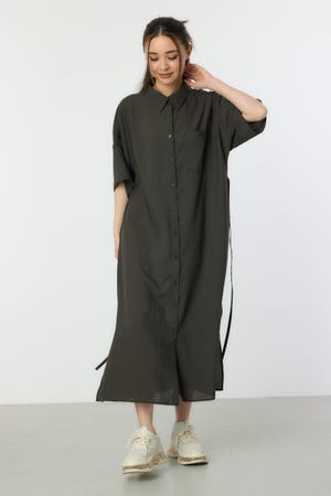 RODEO CROWNS WIDE BOWL | エアリータッチシャツワンピース