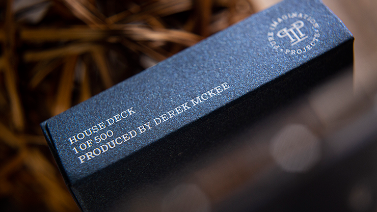 Cherry Casino House Deck Playing Cards (Tahoe Blue) by Pure