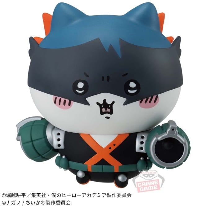 ヒロアカ×ちいかわ』のぬいぐるみ＆フィギュアがクレーンゲームに新