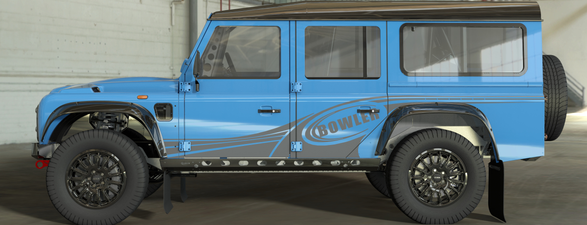 THE ORIGINAL LAND ROVER DEFENDER SILHOUETTE LIVES ON: LAND ROVER