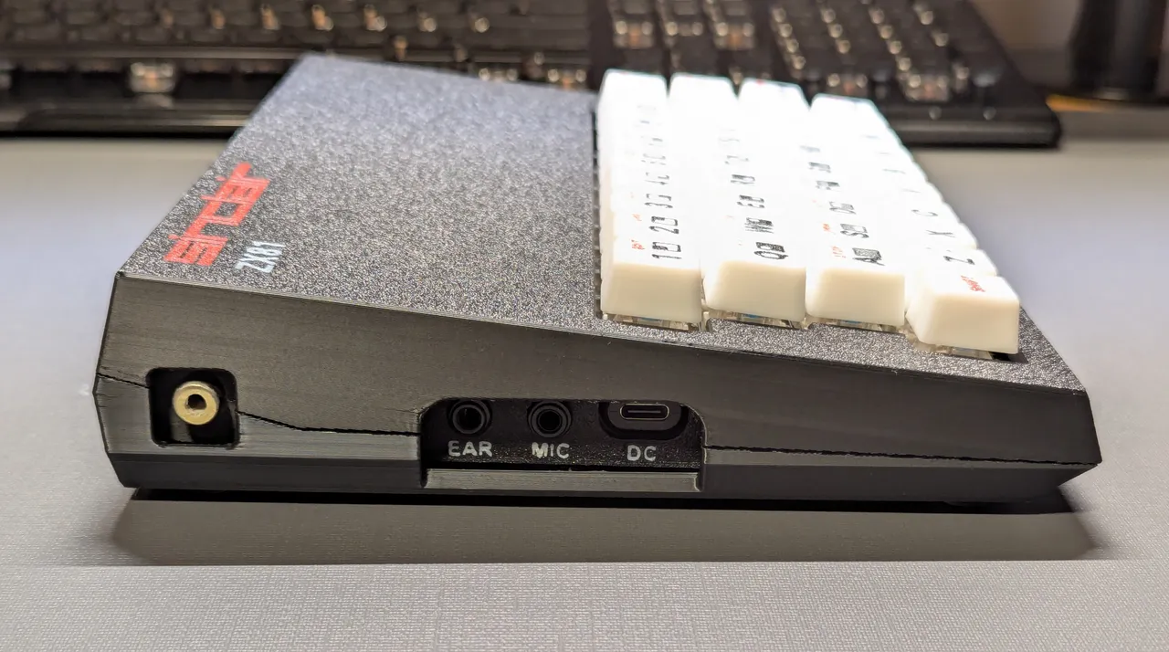Sinclair ZX81 Mechanical Keyboard Case and Keycaps by Ken Mills