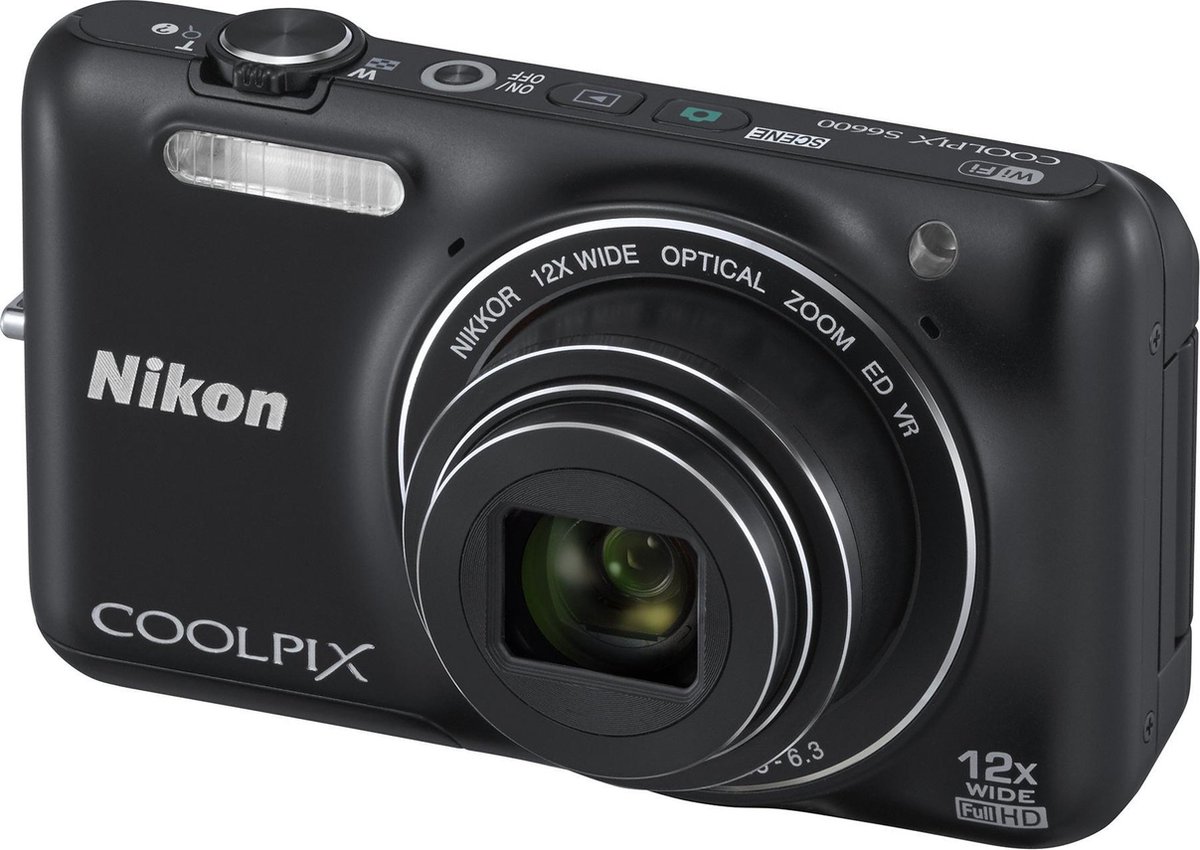 COOLPIX S6600 Black | bol