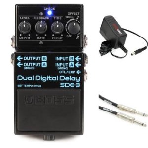 Boss SDE-3 Dual Digital Delay Pedal | Sweetwater