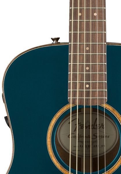Fender Malibu Classic Acoustic-Electric Guitar - Cosmic Turquoise