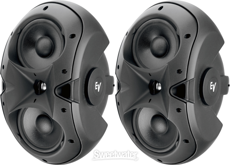 Electro-Voice EVID 6.2 300W Dual 6 inch Install Speaker - Black