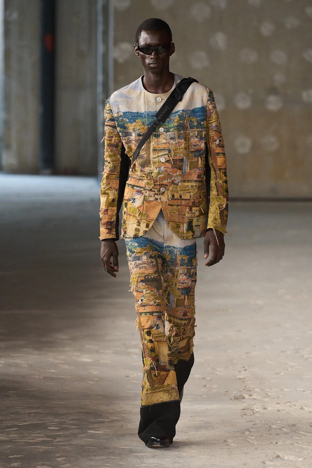 Tass Sarr and Haoran Xu for Junya Watanabe Man SS26 PFW - Soul