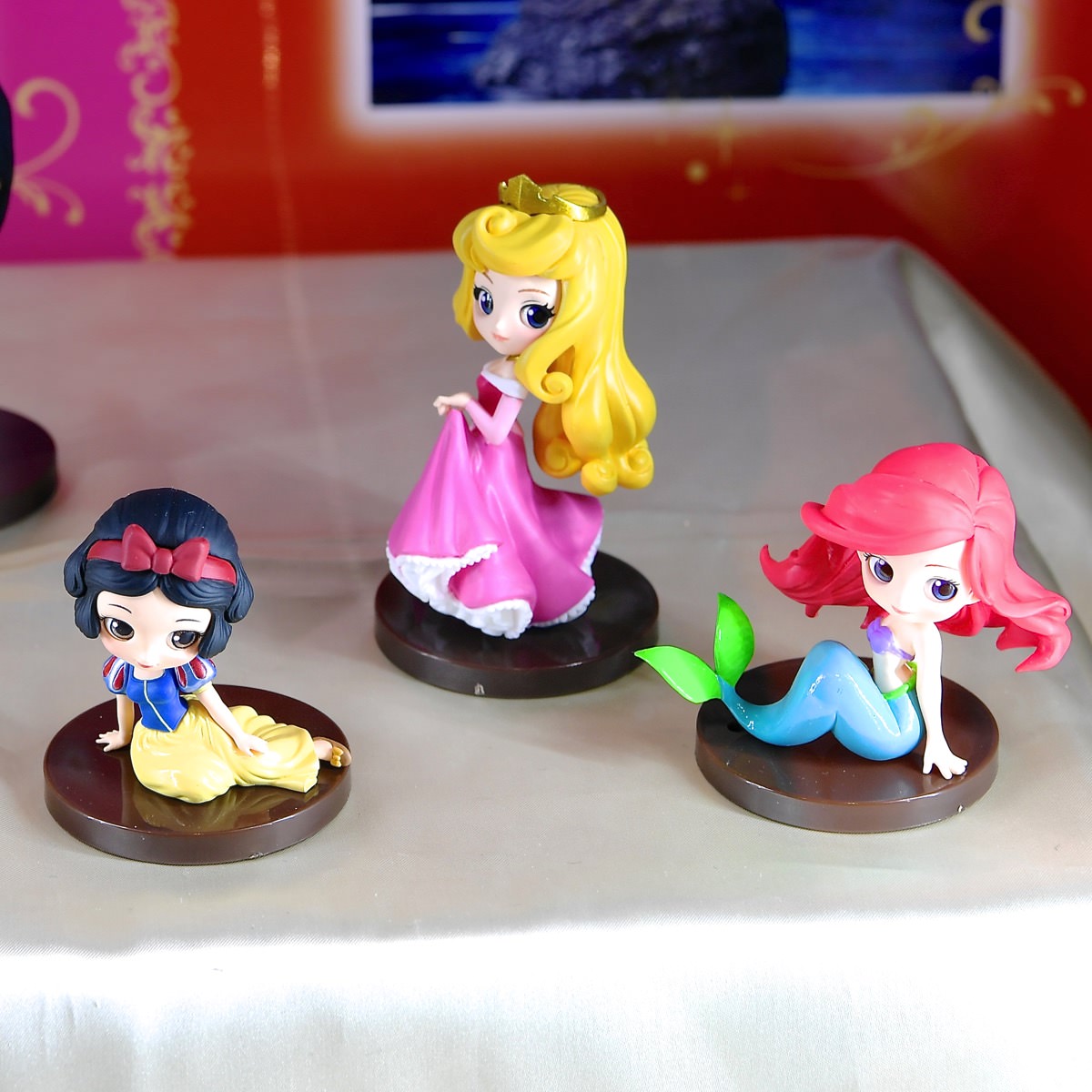 ディズニーガールズフィギュアのプチサイズ！バンプレスト「Q posket