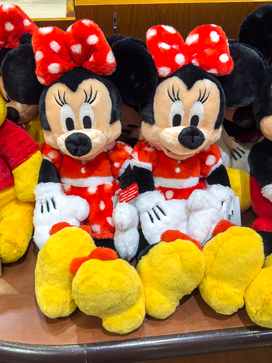 大きめサイズのミッキー&ミニー！東京ディズニーランド「ミッキー