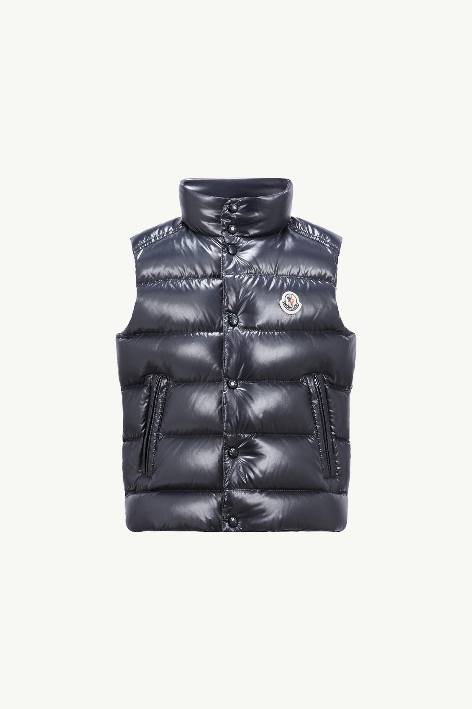 Night Blue Tib Down Vest - test for test | Moncler US