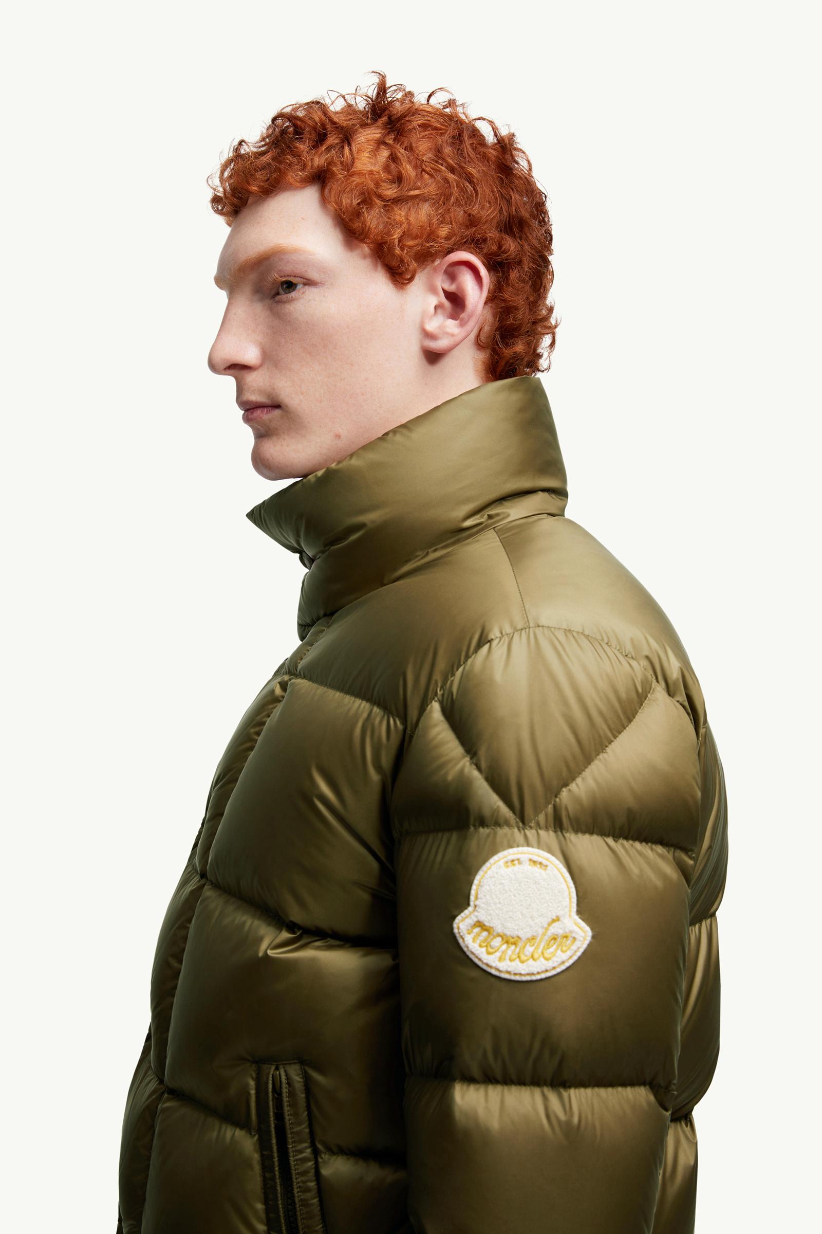 Dark Green Tripiti Short Down Jacket - Short Down Jackets for Men