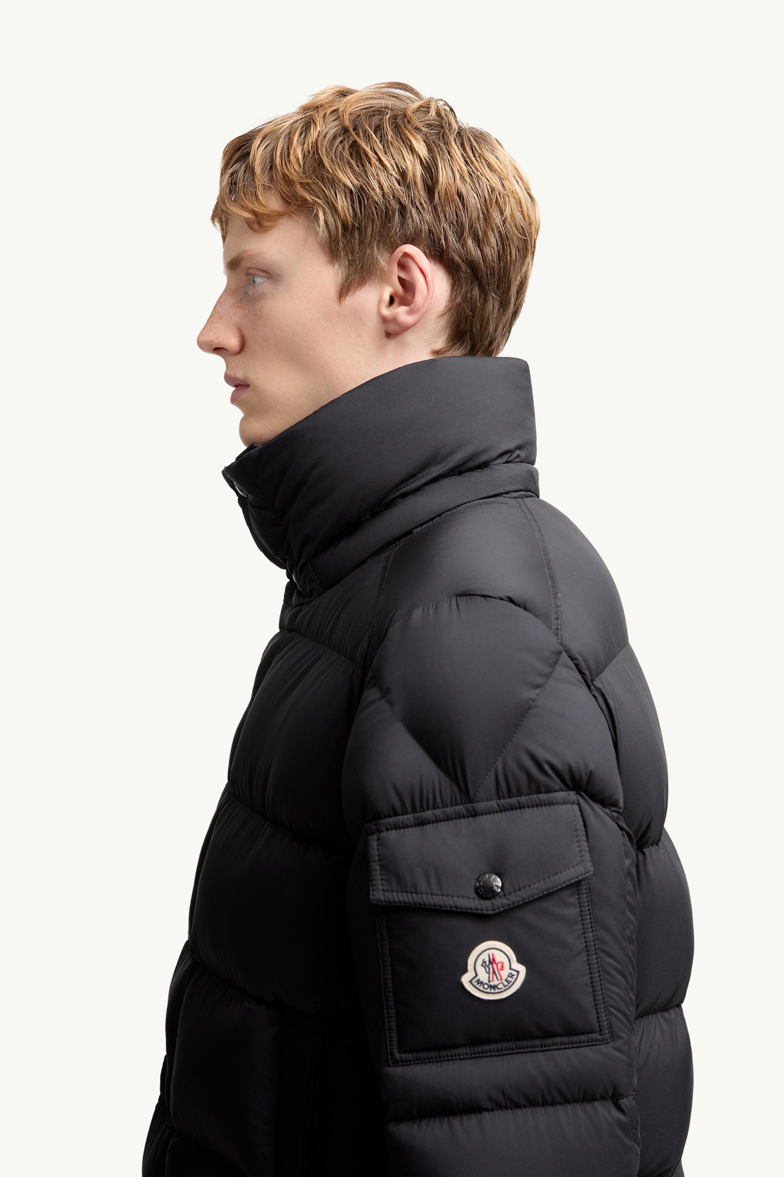 Black Moncler Maya 70 Hooded Short Down Jacket - Short Down