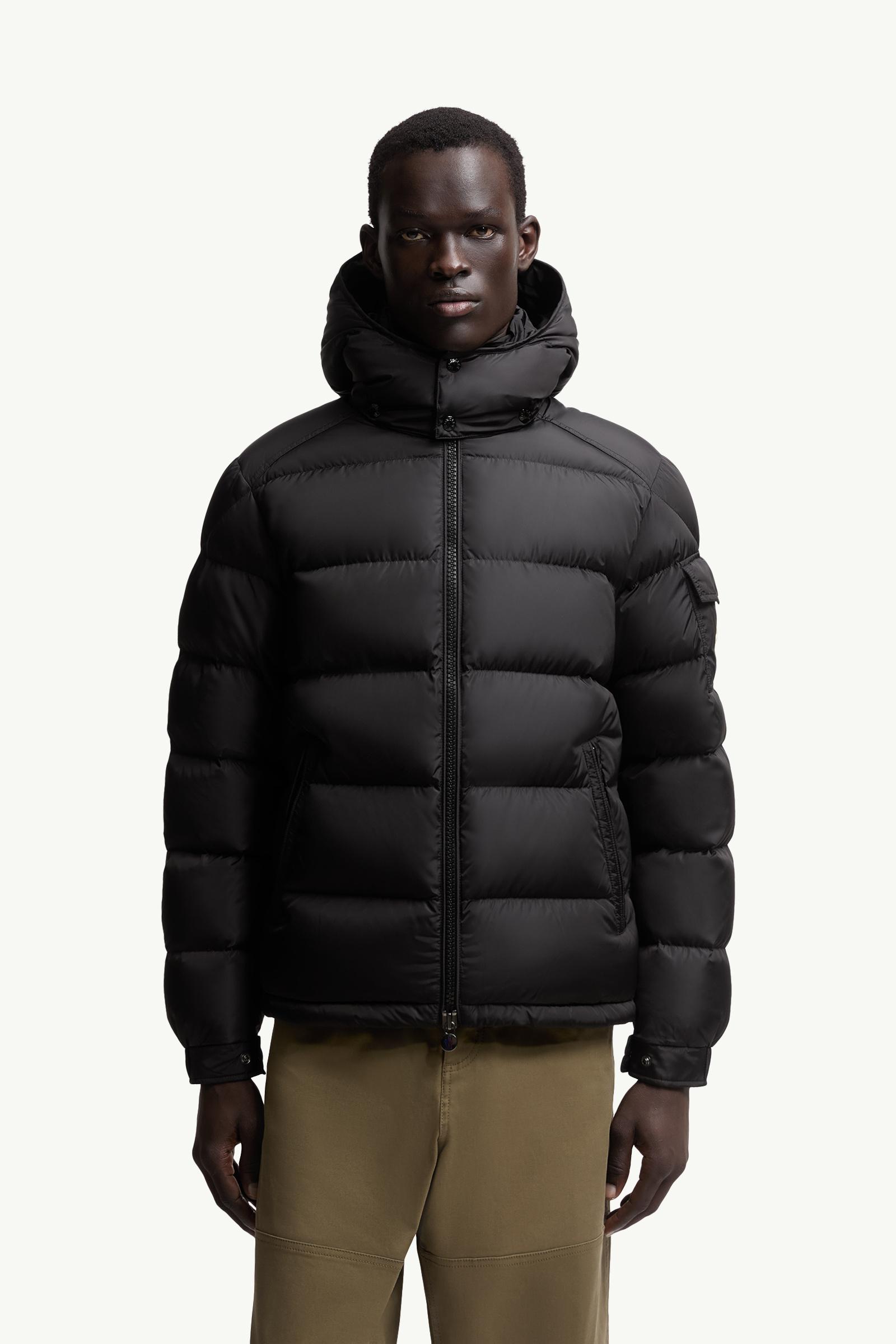 Black Moncler Maya Matte Short Down Jacket - Short Down Jackets