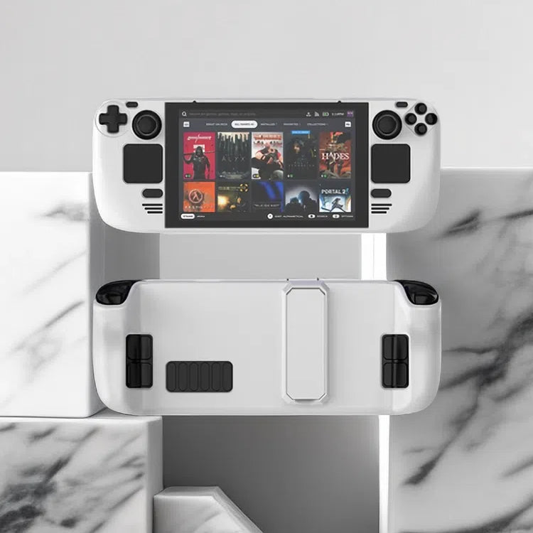 MoeMolly Solid Color Steam Deck LCD/OLED Protective Case-White