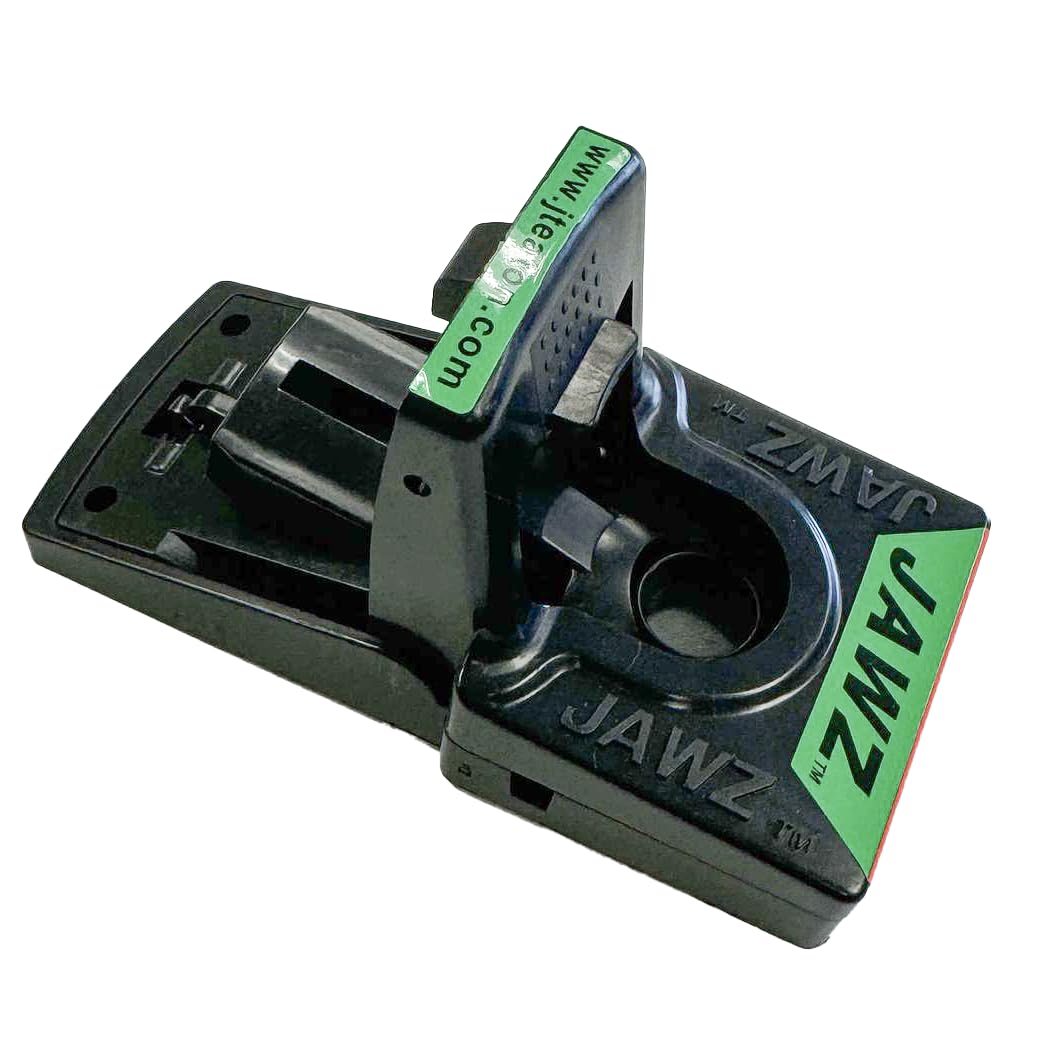 JT Eaton 409 Jawz Indoor Plastic Mouse Traps - 12-Pack Easy Set No