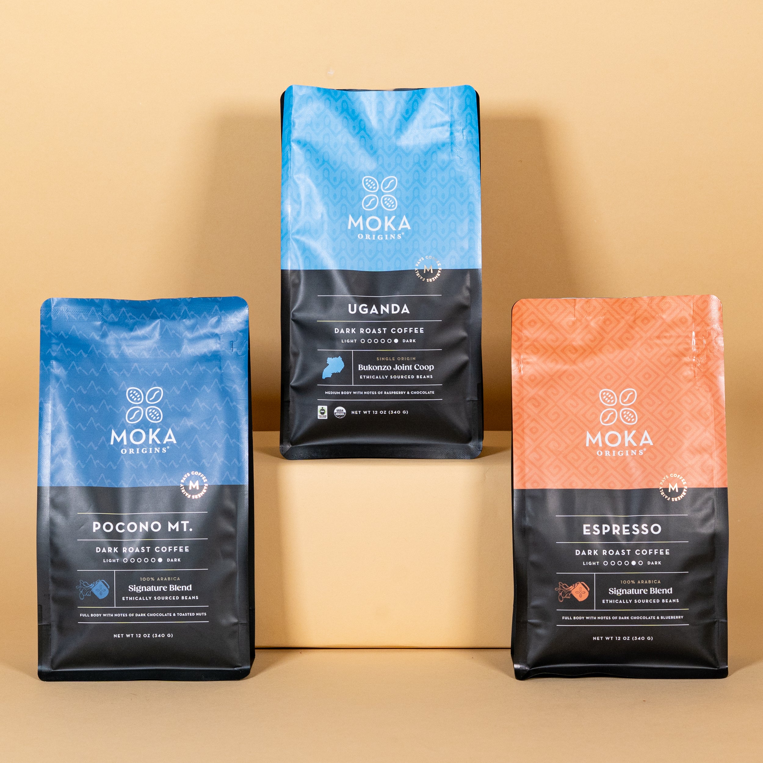 Dark Roast Coffee Set – Moka Origins