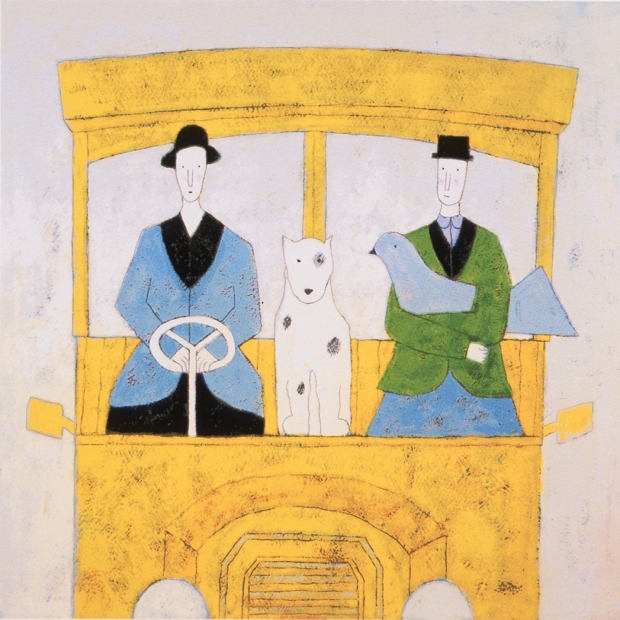 アノラスペンス 白い牛 シルクスクリーン アノラスペンス 白い牛