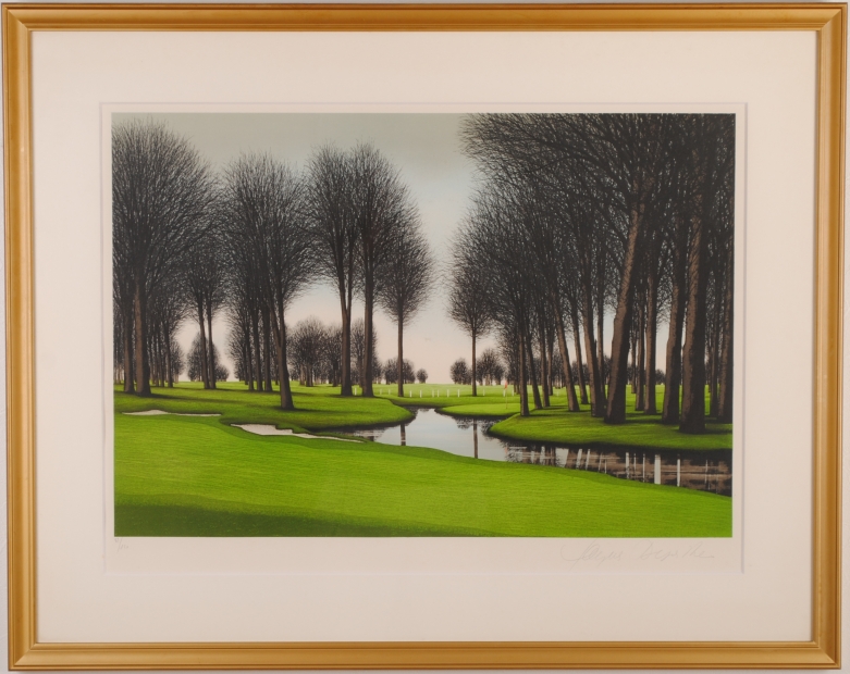 インテリアの絵画をリトグラフの版画で制作したジャック・デペルトの