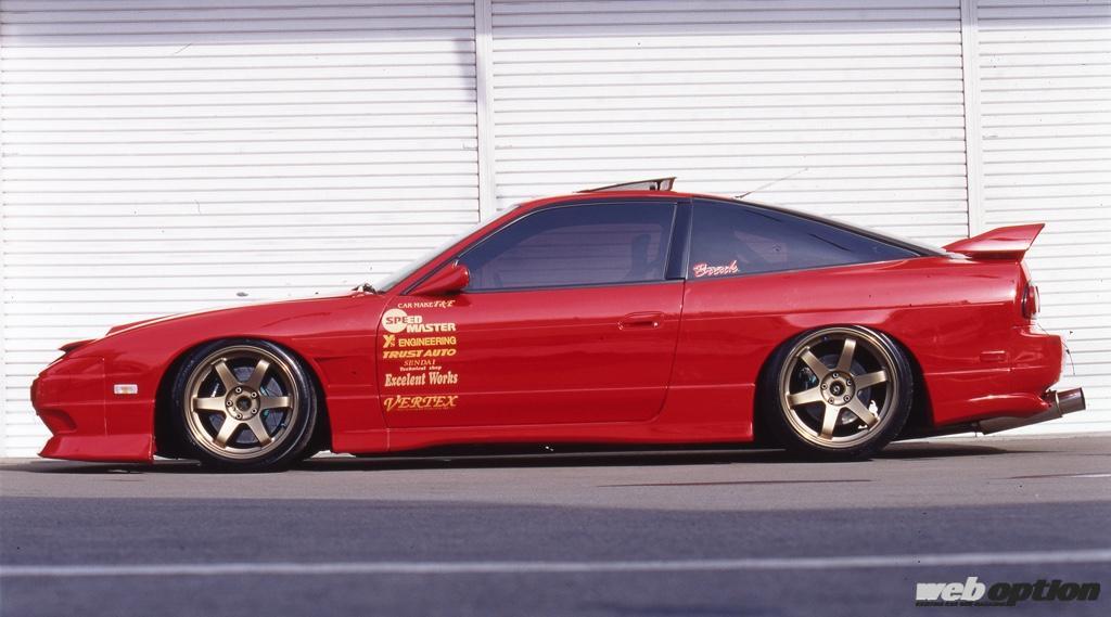 若さ爆発の180SX東北仕様に大注目！」オーナーが生まれる前の