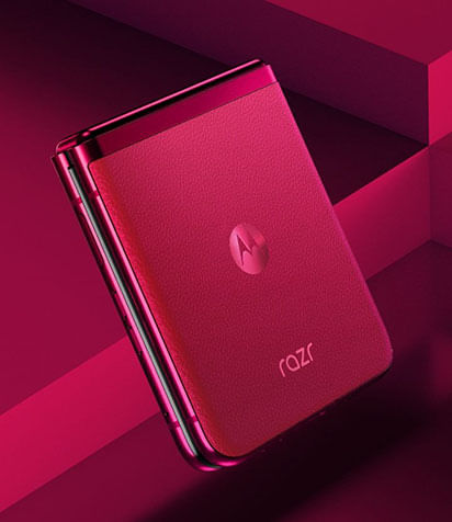 Motorola razr 限定色 赤 超美品 本体 マゼンタ ピンク Motorola razr