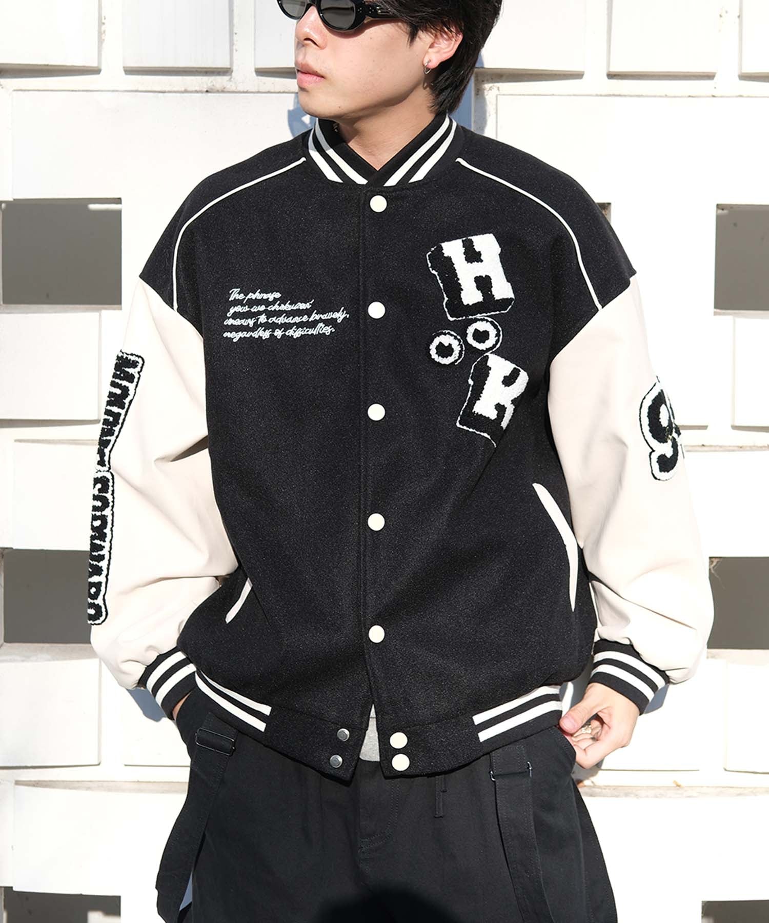 HOOK -original- サガラ刺繍ワッペンスタジャン – 《公式》moremore