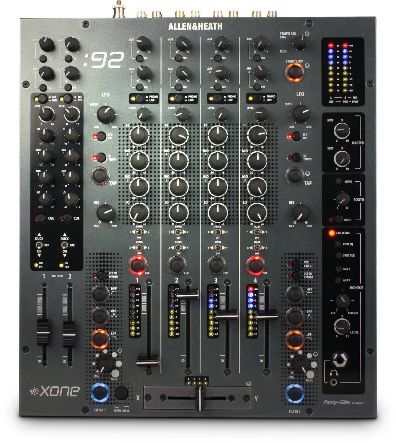 Allen & Heath XONE:92 Mixer de DJ - Muziker