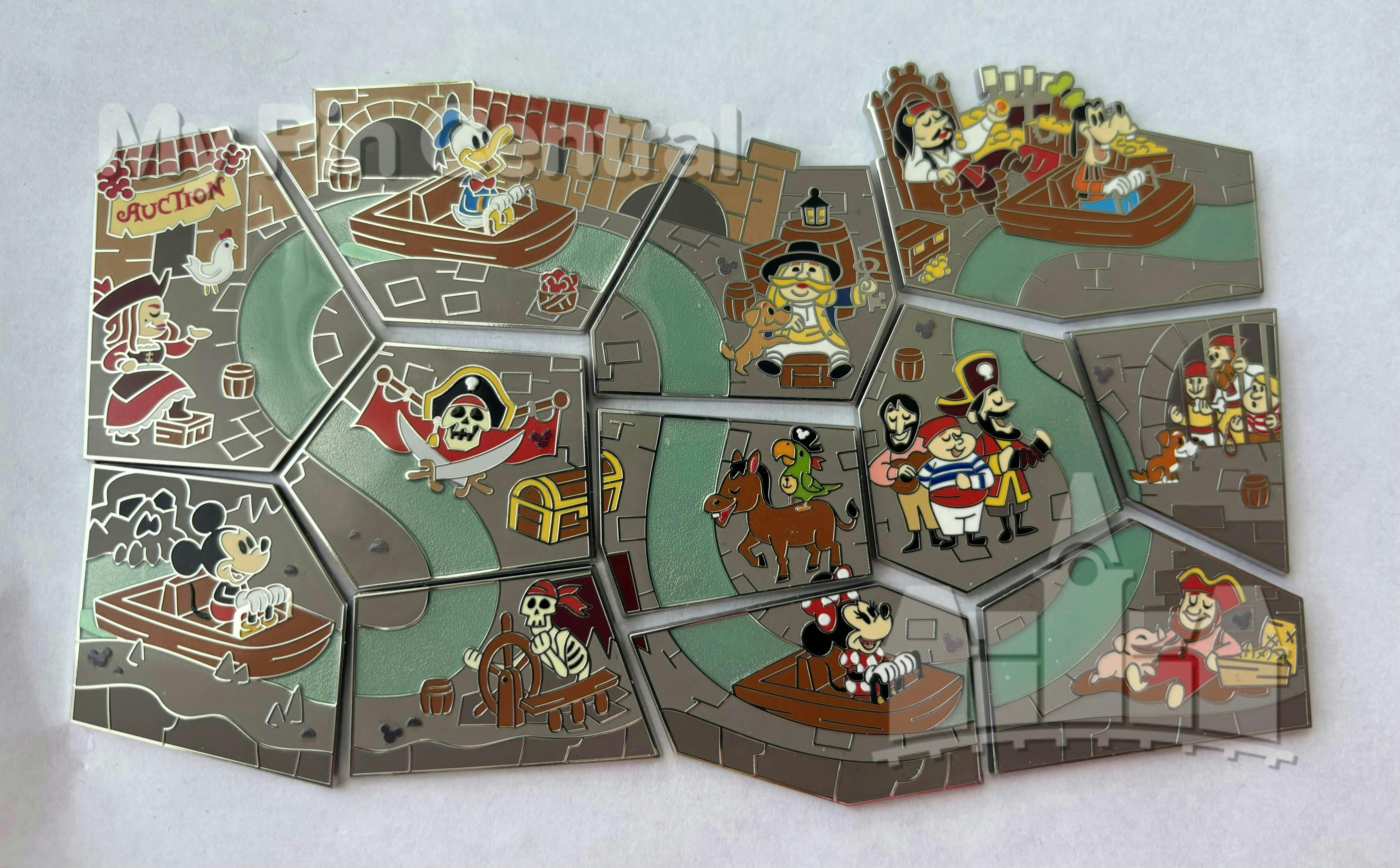 213677 | WDW/DSUK/DSE - Pirates of the Caribbean Puzzle Set - 2025
