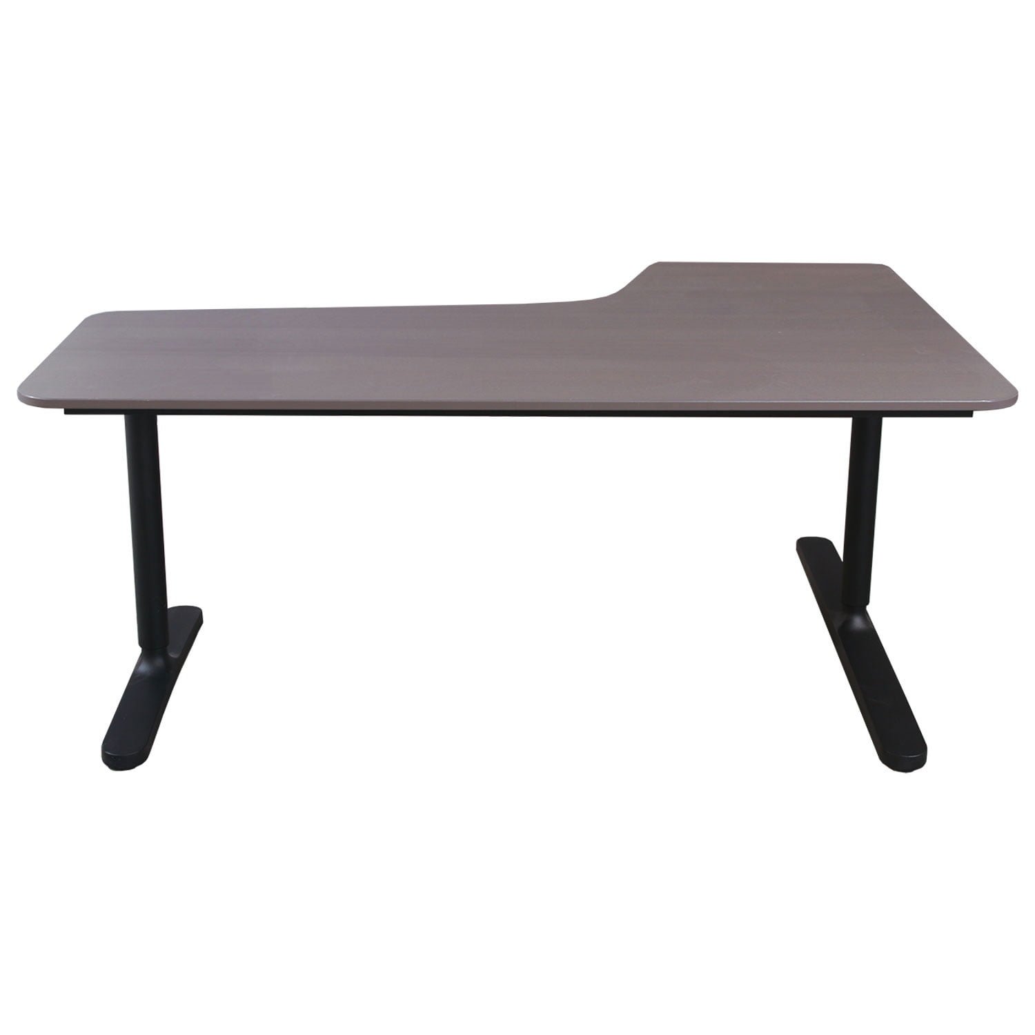 Ikea Bekant Used 43x63 L-Shape Adjustable Height Table Left Return