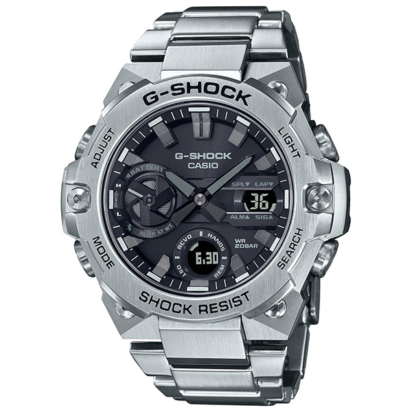 G-SHOCK G-STEEL GST-B400D-1AJF Bluetooth搭載 タフソーラー メンズ