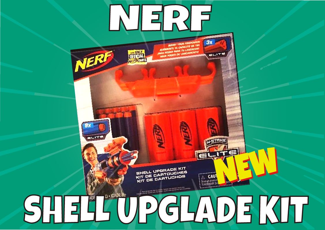 新製品】ナーフ トリロジー用の予備カートリッジが別売に…シェルホルダ