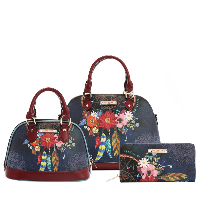 Dream Comes True 3 Piece Set 3 Piece Set with Dome Handbag