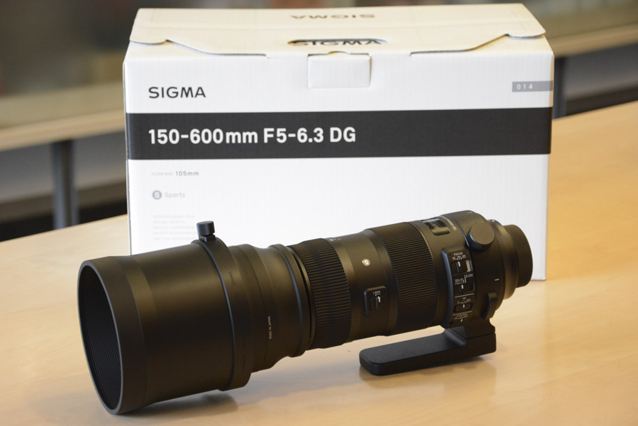 Sigma 150-600mm f/5-6.3 DG OS HSM Sports lens for Nikon now