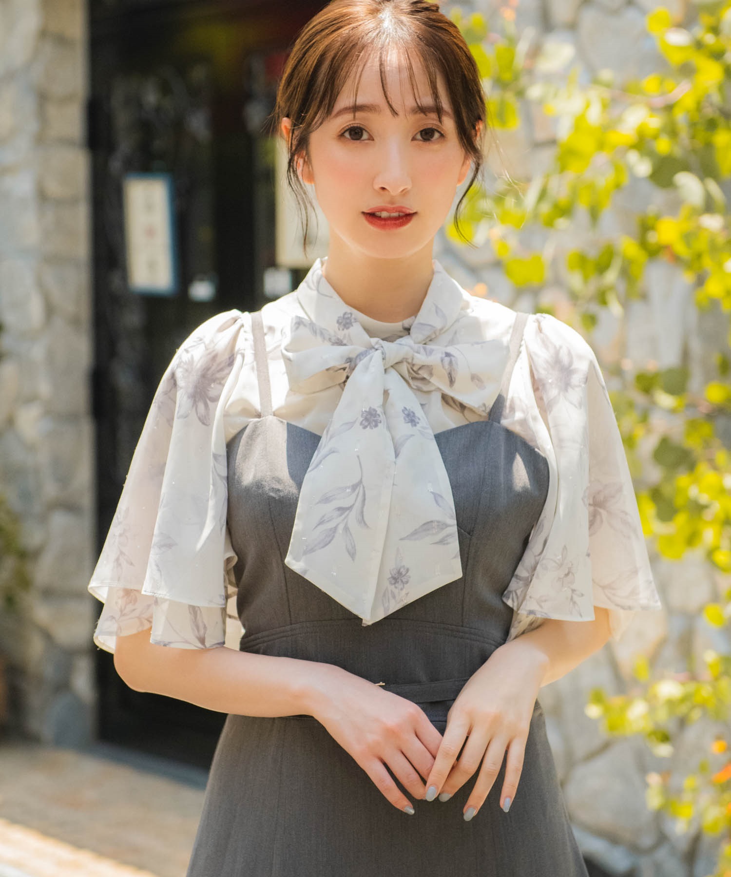 ラメカットジャガードブラウス | シャツ・ブラウス | NOELA OFFICIAL