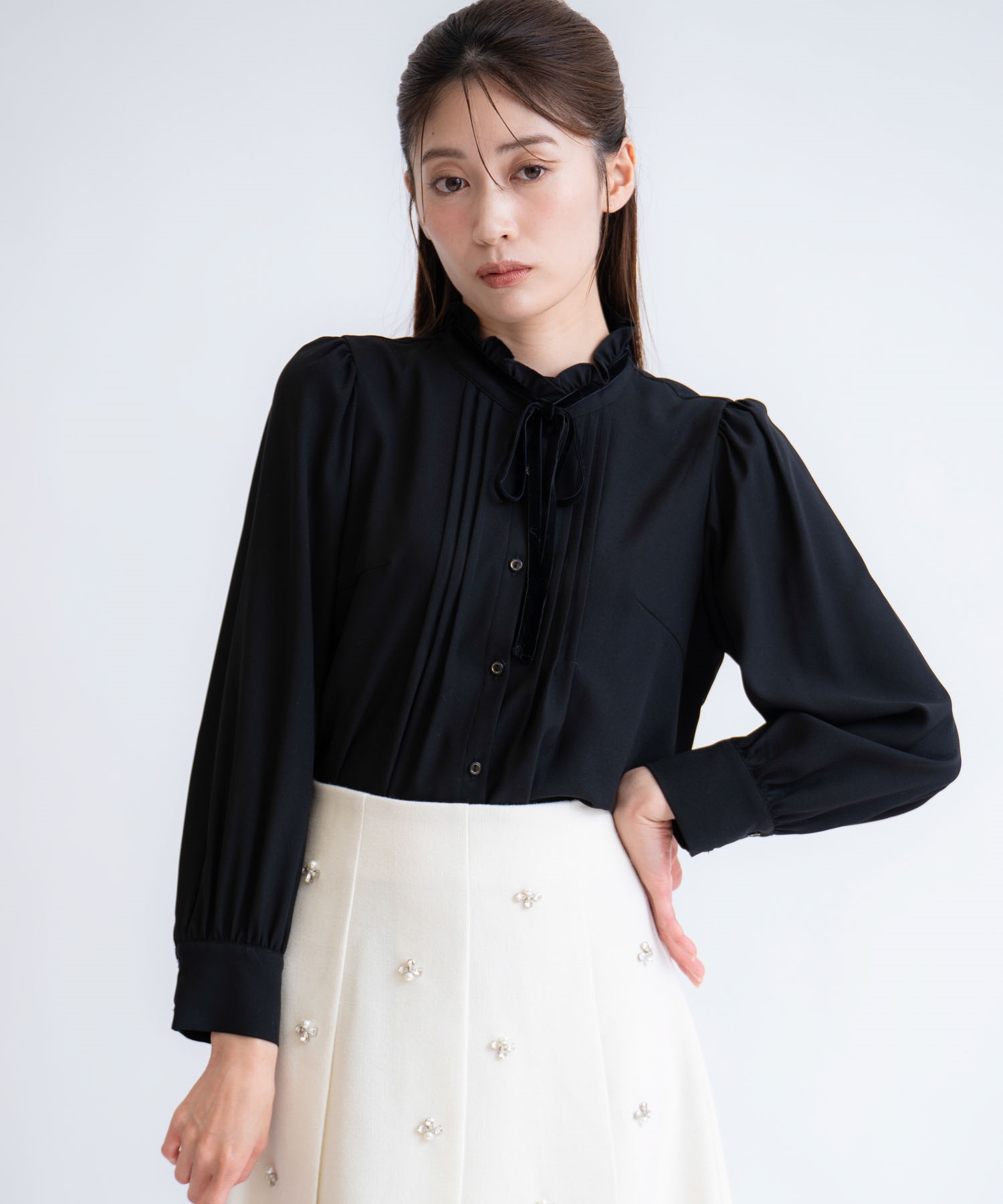 2WAYボウタイブラウス | シャツ・ブラウス | NOELA OFFICIAL WEB STORE