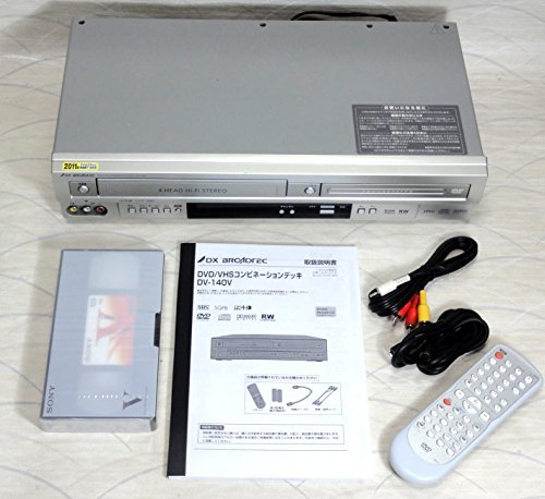 DXアンテナ DVD／VHSコンビネーションデッキ DV−140V 動作品 映像機器