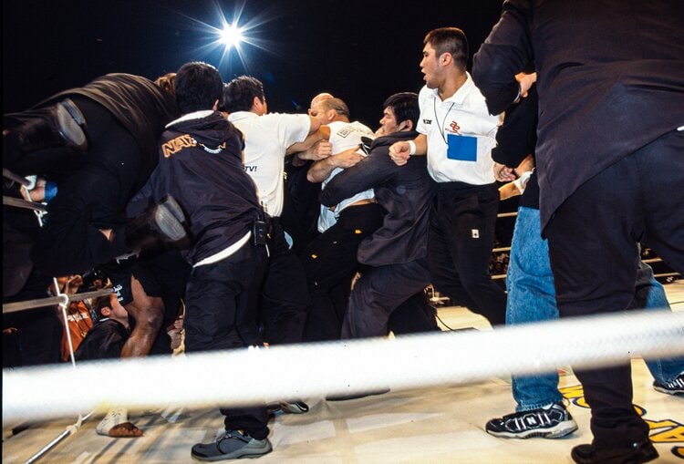 PRIDE史上最悪の大乱闘”から始まったシウバとジャクソンの因縁