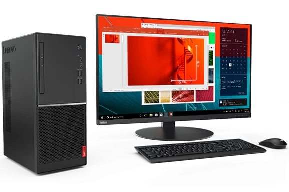 Lenovo V55t tower desktop PC | AMD-powered business desktop PC
