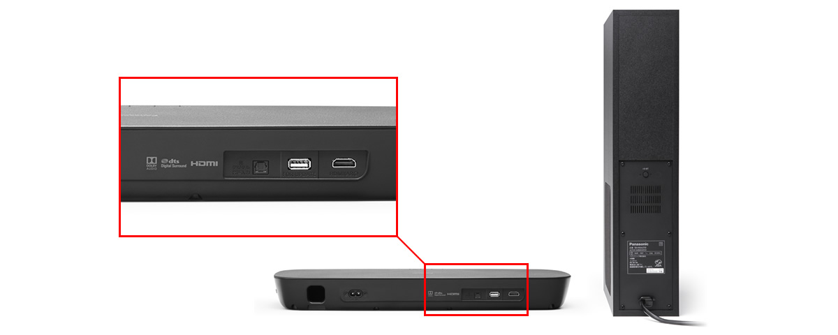 概要 シアターバー SC-HTB250-K | ホームシアターシステム（サウンド