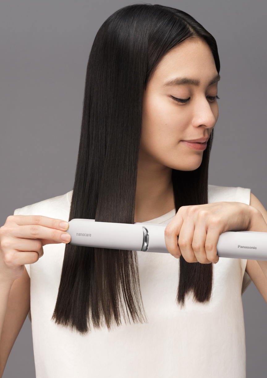 概要 ストレートアイロン ナノケア EH-HN50-W | ヘアケア（ドライヤー